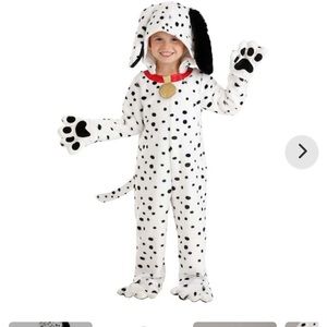 Plush Dalmatian Puppy Jumpsuit size 12-18 months